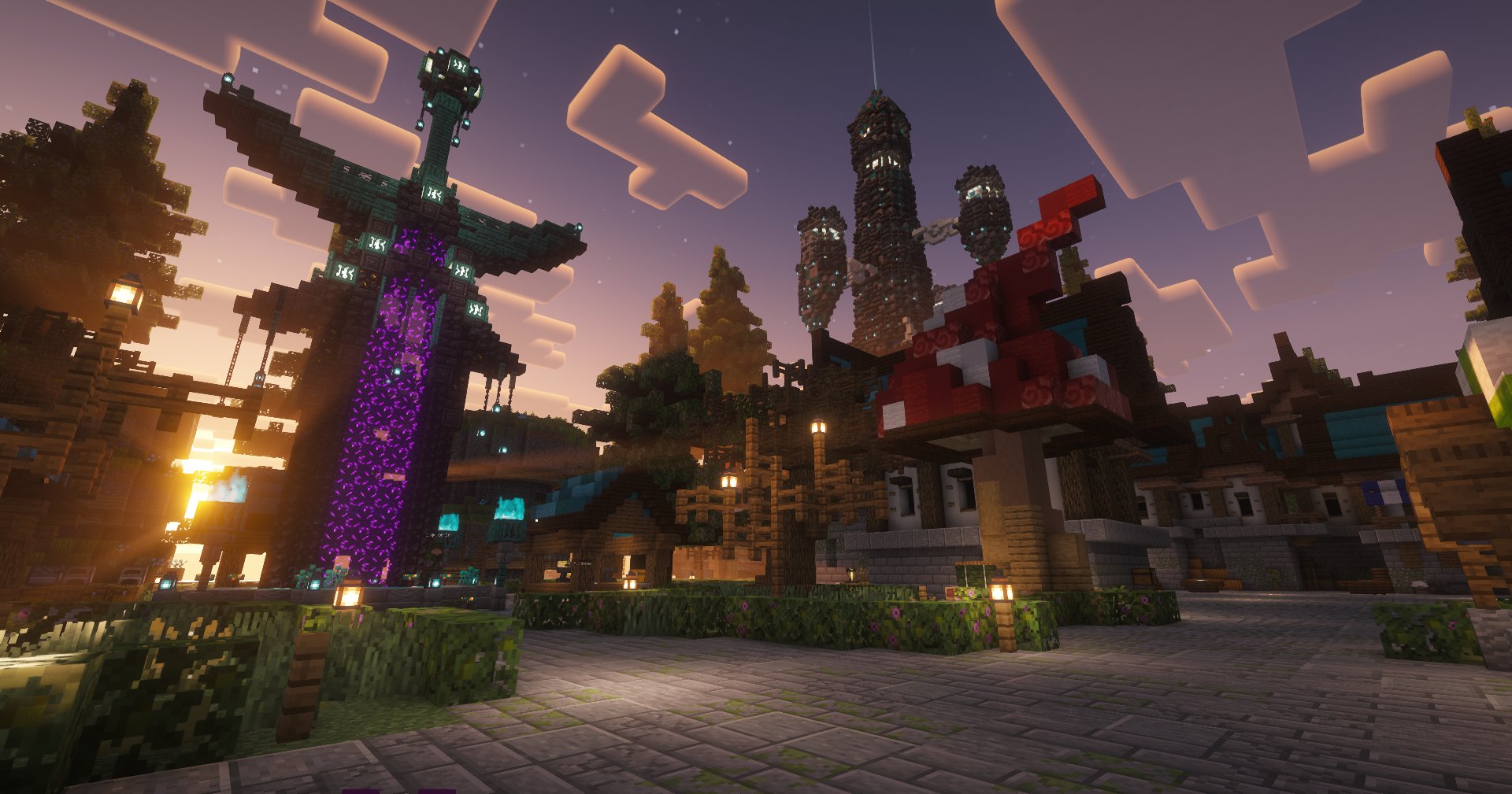 Spawn at Sunset